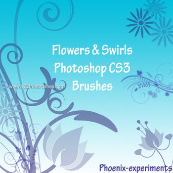 Flowers and Swirls