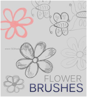 Hand Drawn Flowers