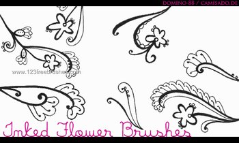 Inked Flower