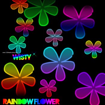 Rainbow Flowers