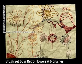 Retro Flowers