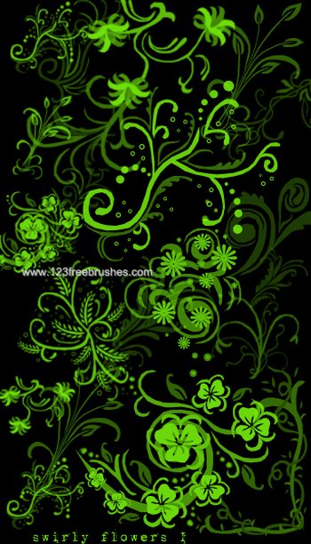 Swirly Flowers