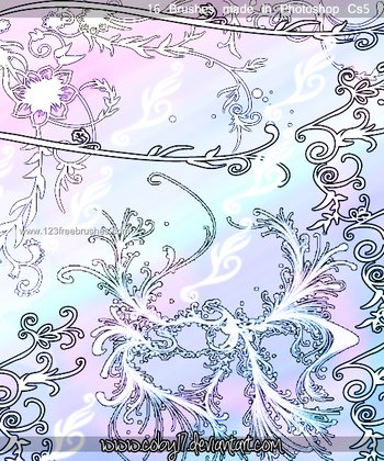 Vintage Deco Flowers