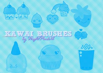 Kawaii Cupcake and Ice Cream