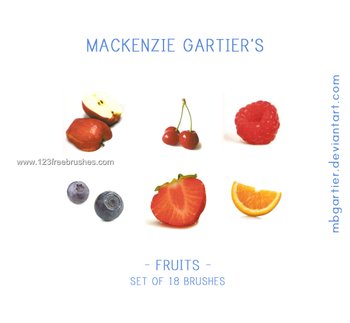Strawberry – Cherry – Apple Fruits