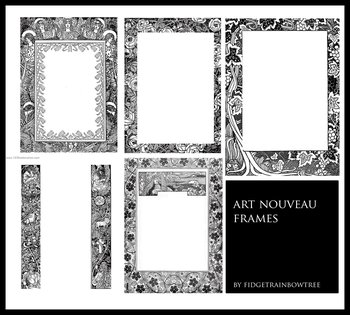 Art Nouveau Frames