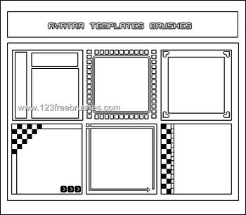 Avatars Frames Templates