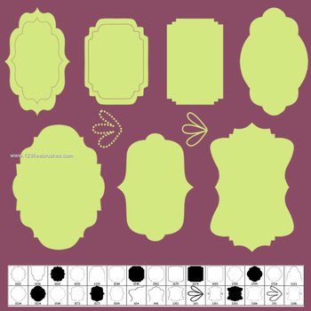 Bracket Borders Frames