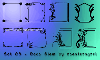 Deco Flower Frames