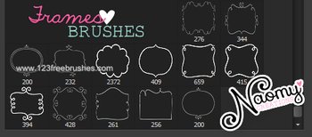 Floral Border Frames