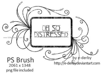 Floral Text Frame