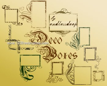 Flower Text Boxes
