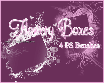 Flower Text Frame
