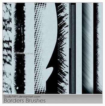 Grunge Border Pack 4