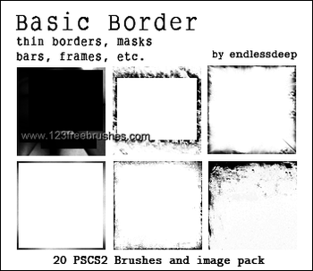 Grunge Border Set