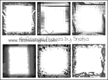 Grunge Frames Set 6