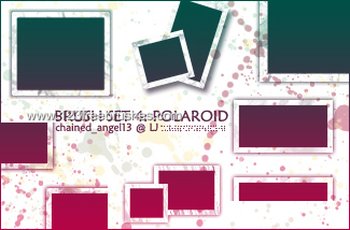 Hi-Res Blank Polaroid Frames