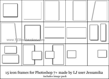 Icon Frames Set