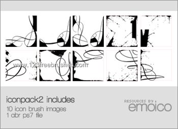 Icon Grunge Border Pack 2