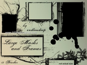 Large Masks and Frames