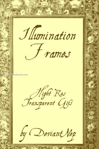 Medieval Illumination Frame Design
