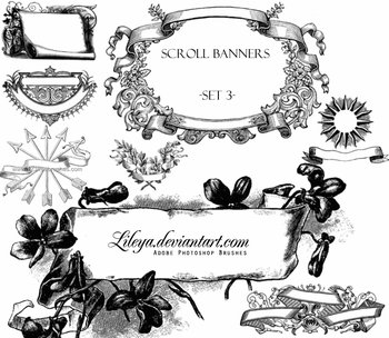 Old Scroll Banners