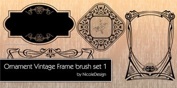 Ornament Vintage Frames