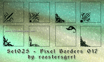 Ornate Border Corners 11