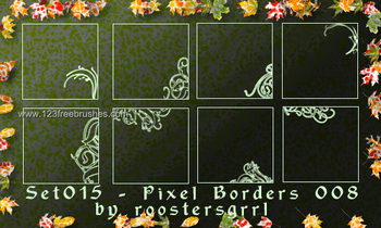 Ornate Border Corners 3