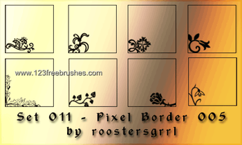 Ornate Border Corners