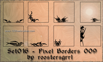 Ornate Border Corners 4