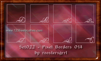Ornate Border Corners 9