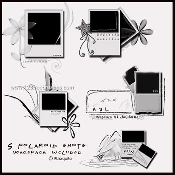 Polaroid Frames Set 2