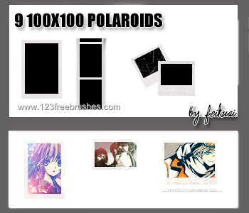 Polaroid Frames Set 5