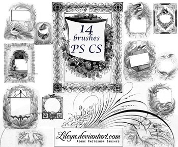 Vintage Flourishing Frames