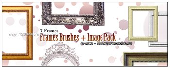 Vintage Ornate Frames Image Pack