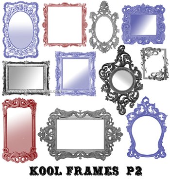 Vintage Ornate Frames Pack