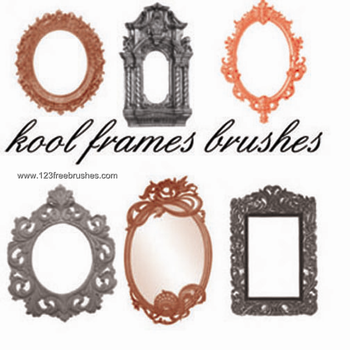 Vintage Ornate Picture Frames Pack