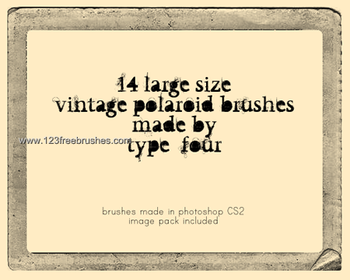 Vintage Polaroid Template