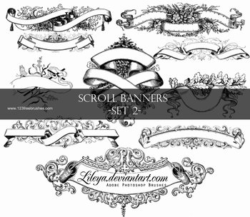 Vintage Scroll Banner