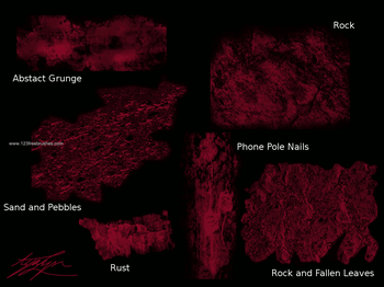 Abstract Grunge Rust