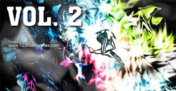Abstract Ink Grunge Set