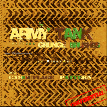 Army Tank Pattern Grunge