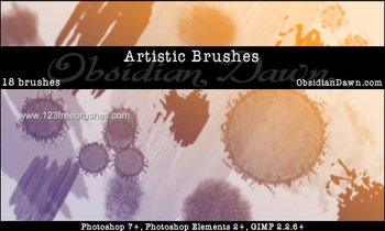 Artistic Splatter