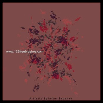 Artistic Splatter