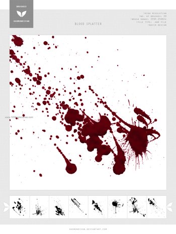 Blood Splatter 8