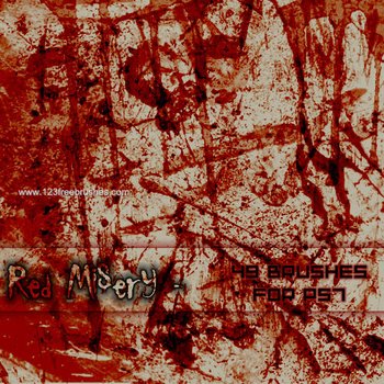 Blood Stain Splatter