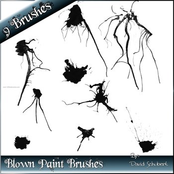 Blown Paint