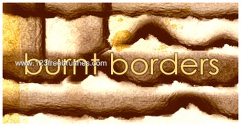 Burnt Borders Brushes