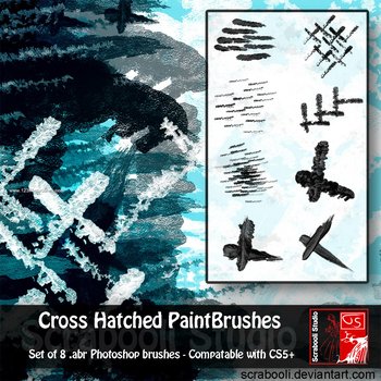 Cross Hatched Paint